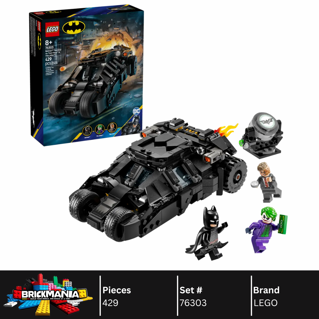 LEGO 76303 Batman™ Tumbler vs. Two-Face™ & The Joker™ | 429 PCS