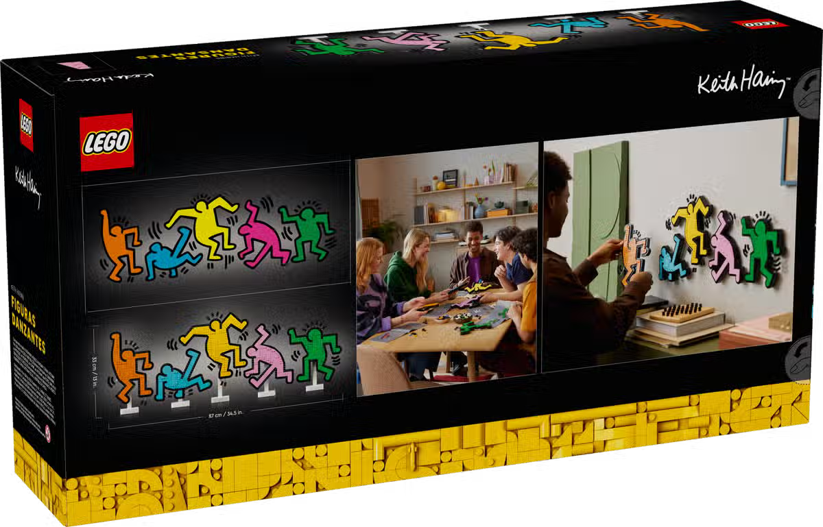 LEGO 31216 Art Keith Haring – Dancing Figures | 1773 PCS