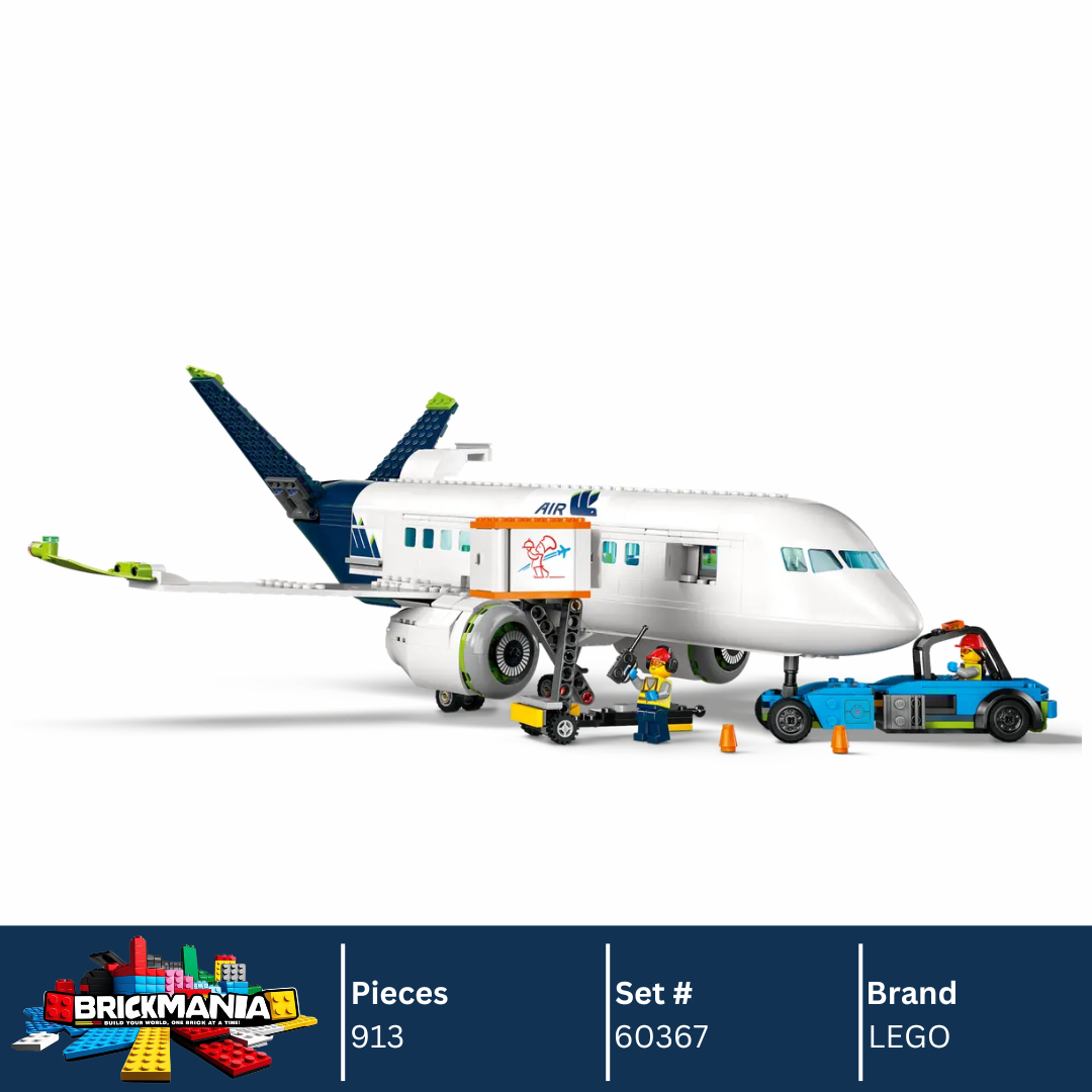 LEGO 60367 Passenger Airplane | 913 PCS