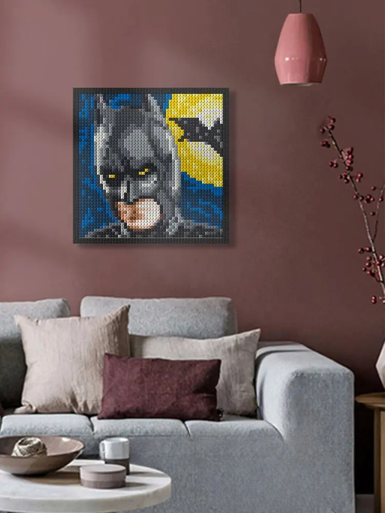 N0020 Batman Mosaic Wall Art | 2304 PCS