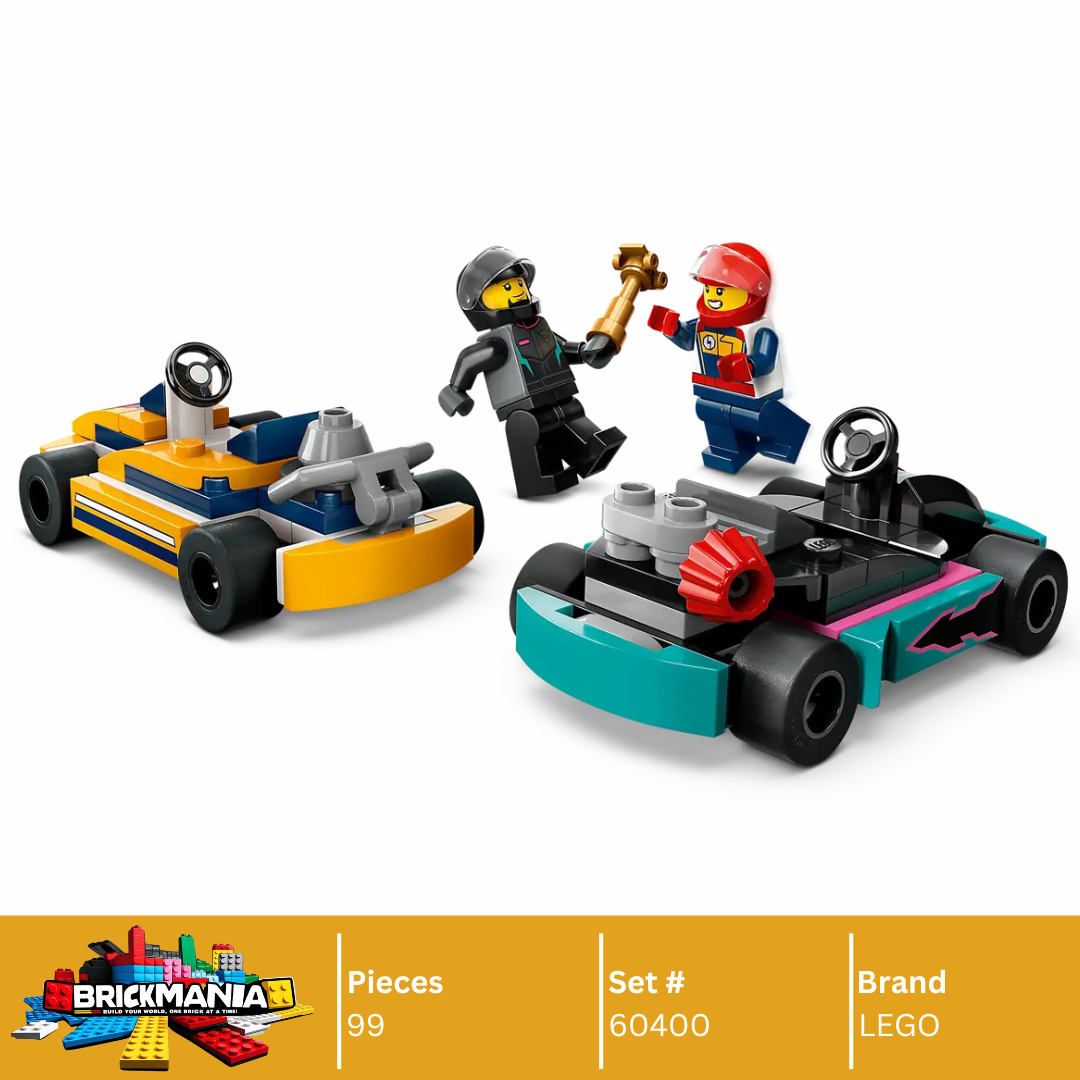 LEGO 60400 Go-Karts and Race Drivers | 99 PCS