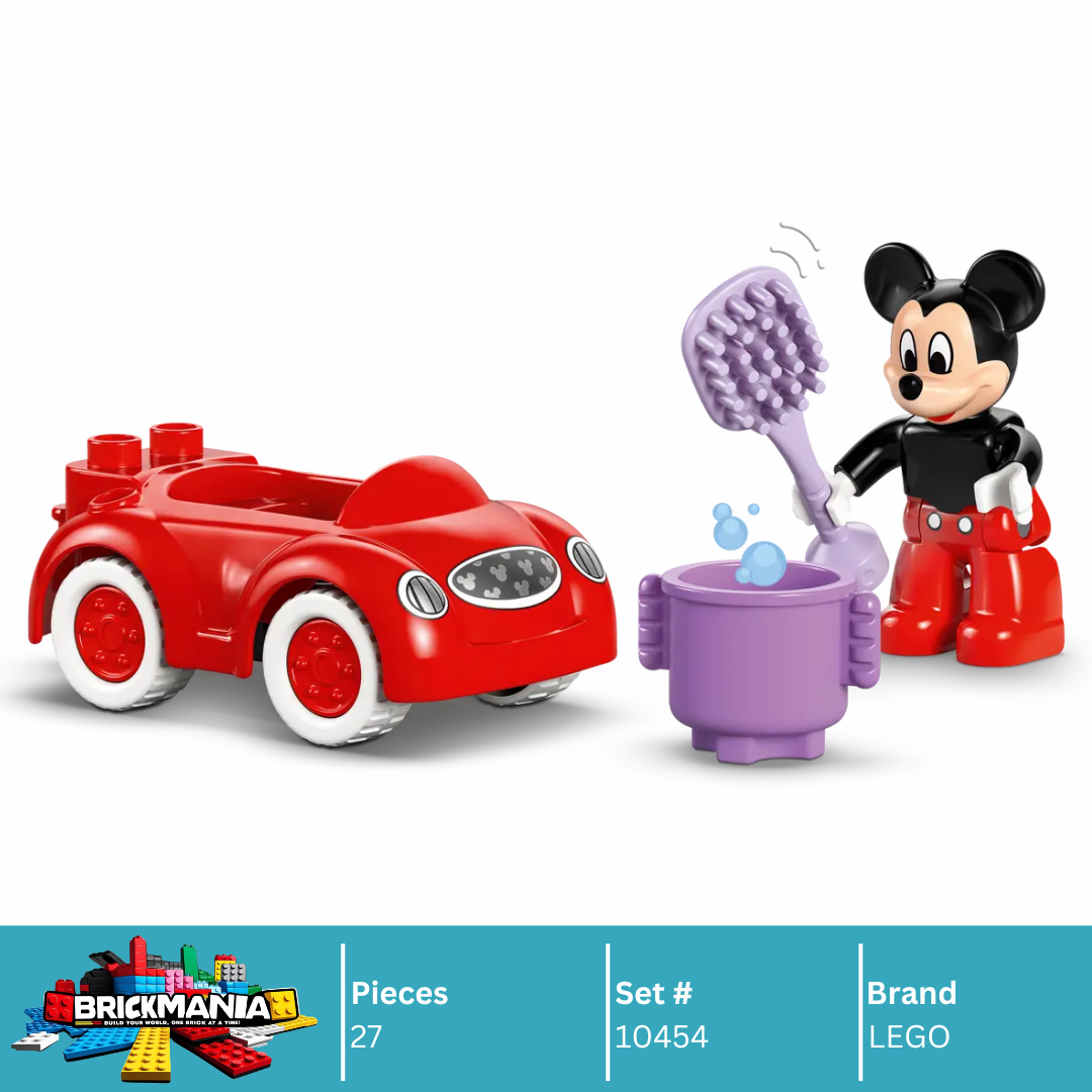LEGO 10454 Duplo Mickey Mouse Clubhouse & Car | 27 PCS