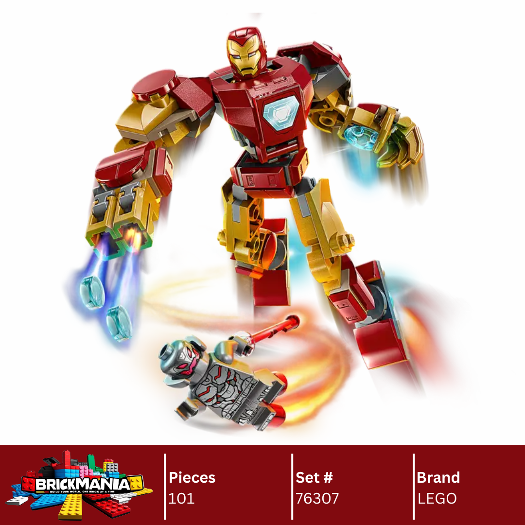 LEGO 76307 Iron Man Mech vs. Ultron | 101 PCS