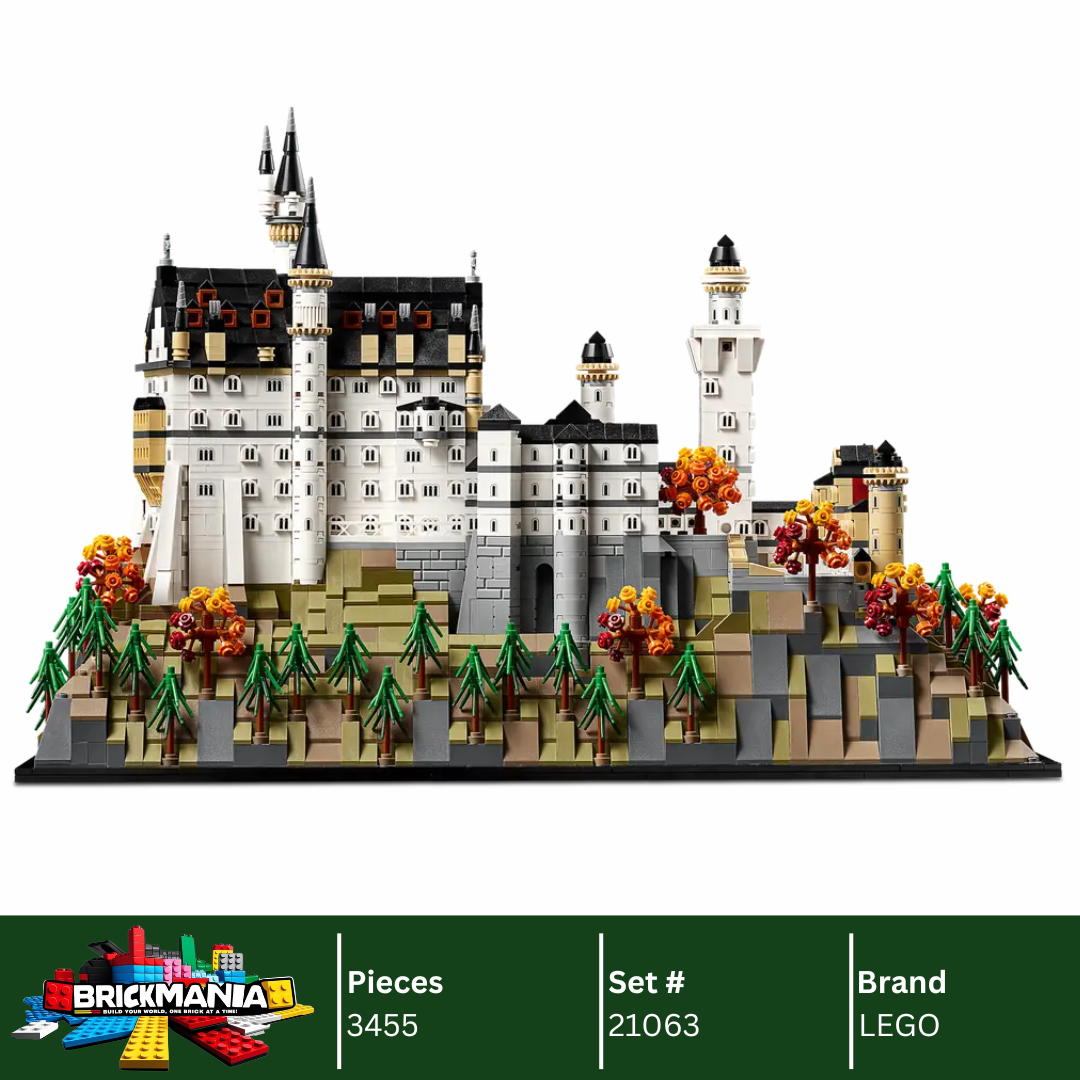 LEGO 21063 Architecture Neuschwanstein Castle | 3455 PCS