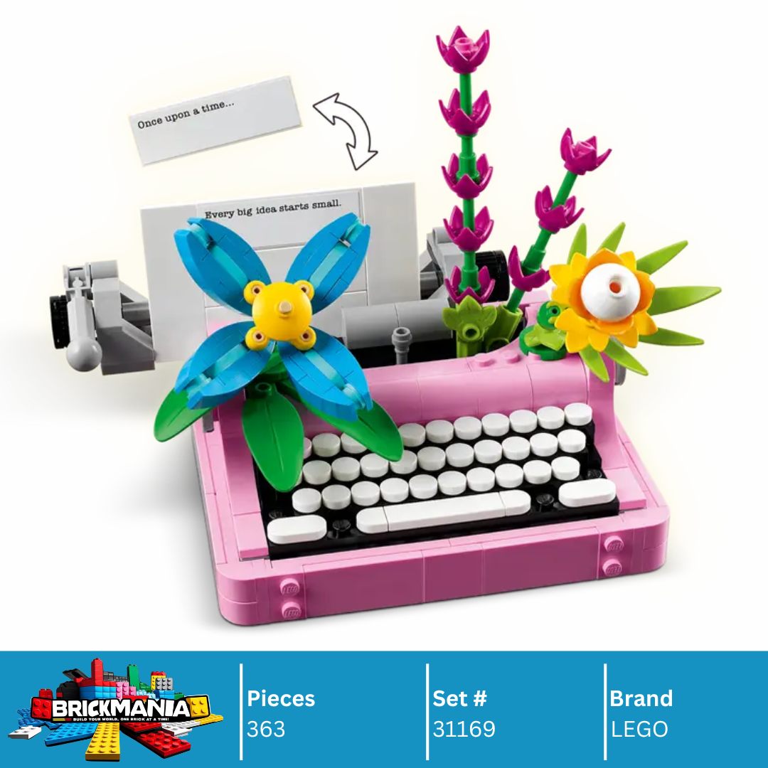LEGO 31169 Typewriter with Flowers | 363 PCS