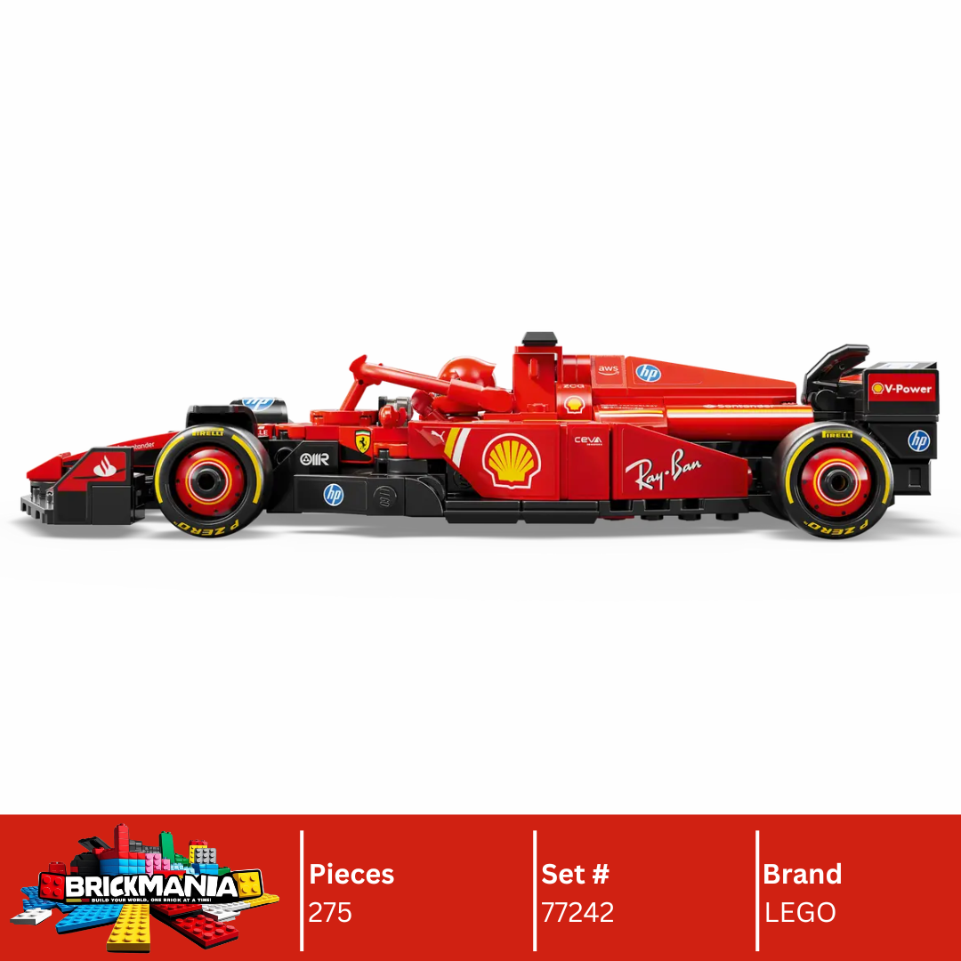 LEGO 77242 Speed Champions Ferrari SF-24 F1® Race Car | 275 PCS