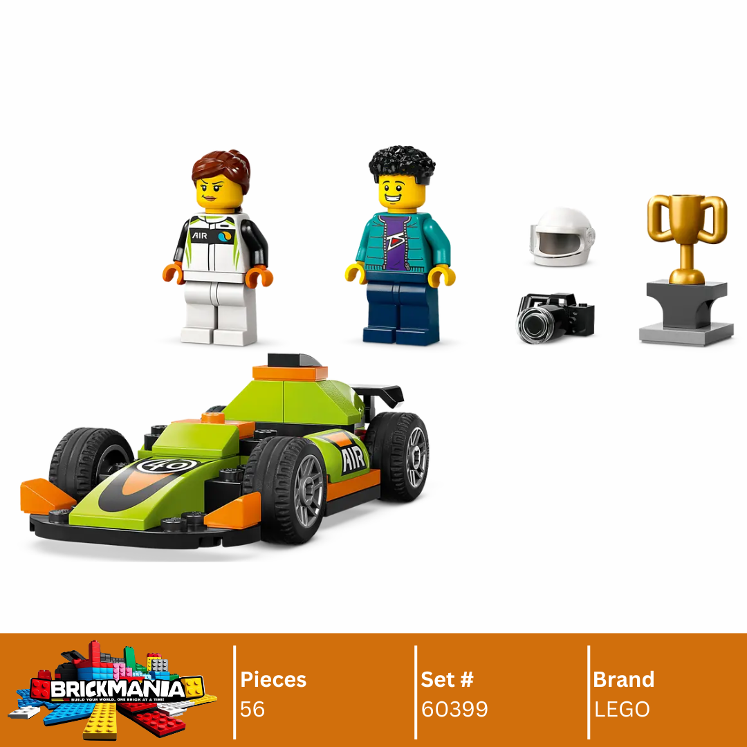 LEGO 60399 Green Race Car | 59 PCS