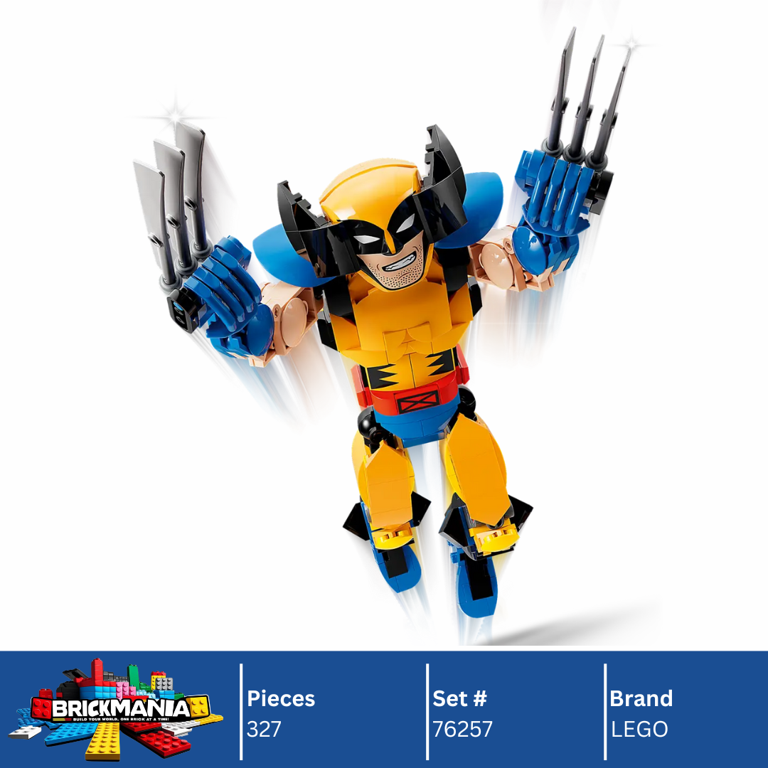 LEGO 76257 Wolverine Construction Figure | 327 PCS