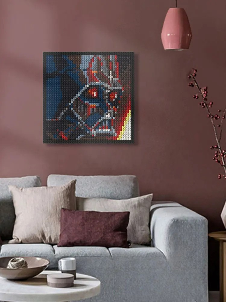 N0103 Darth Vader Mosaic Wall Art | 2304 PCS