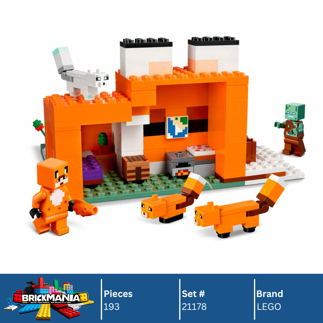 LEGO 21178 Minecraft The Fox Lodge | 193 PCS