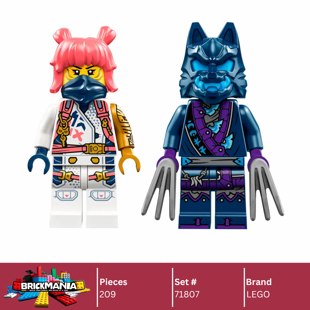 LEGO 71807 Ninjago Sora's Elemental Tech Mech | 209 PCS