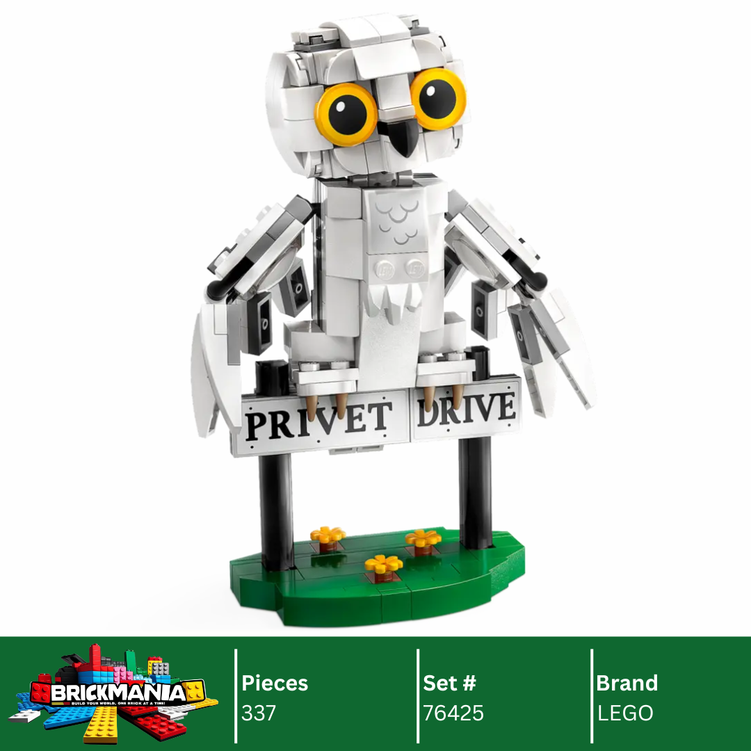 LEGO 76425 Hedwig™ at 4 Privet Drive | 337 PCS