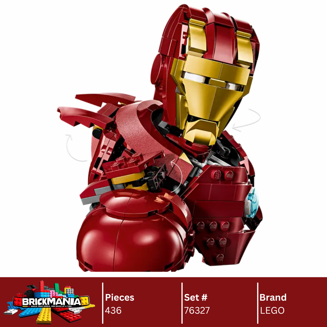LEGO 76327 Marvel Iron Man MK4 Bust | 436 PCS