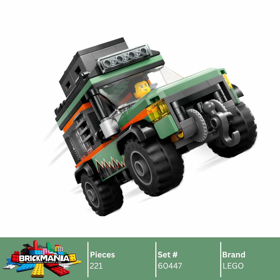 LEGO 60447 Off-Road 4x4 Mountain Truck | 221 PCS