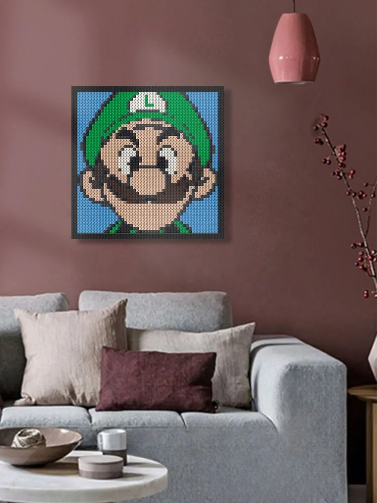 N0170 Luigi Mosaic Wall Art | 2304 PCS