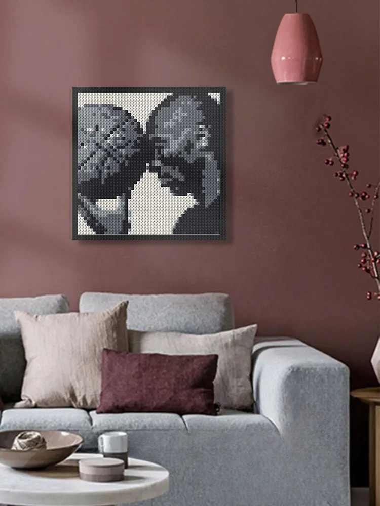 N0187 Kobe Bryant Mosaic Wall Art | 2304 PCS