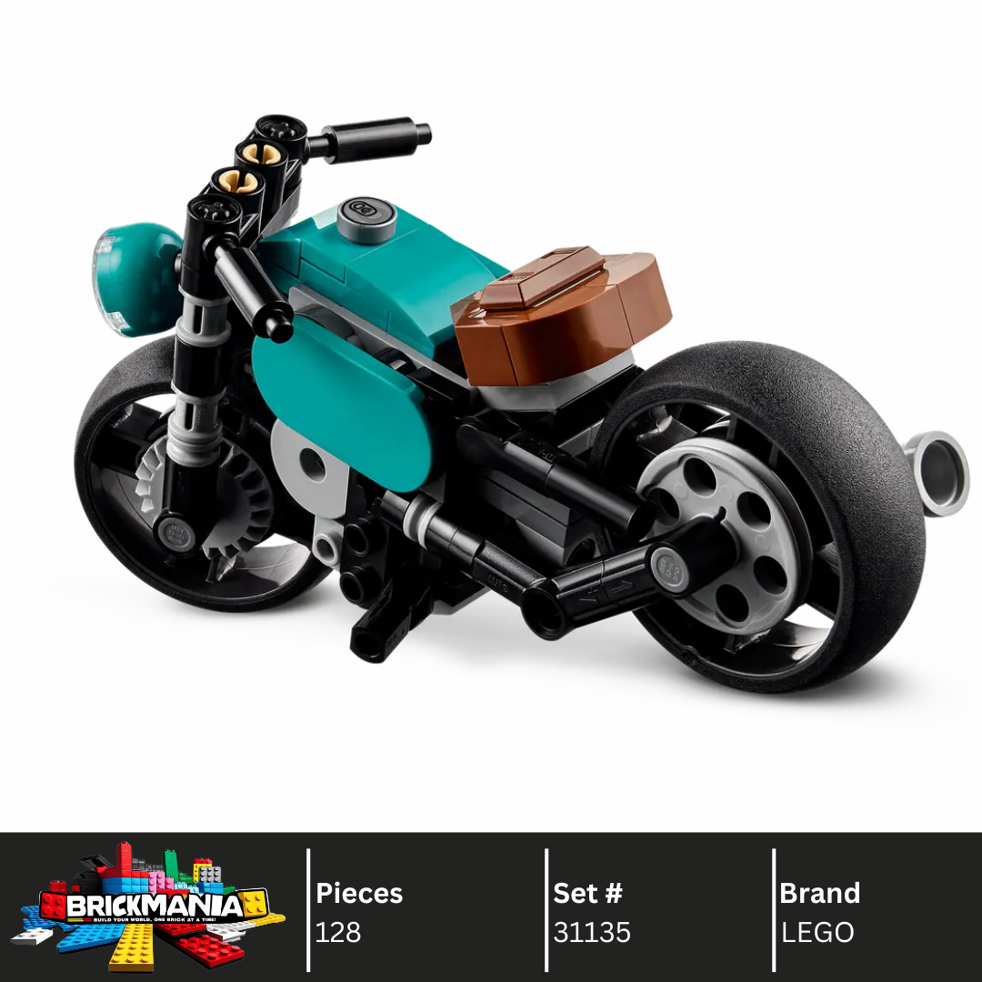 LEGO 31135 Creator 3in1 Vintage Motorcycle | 128 PCS | Damaged box