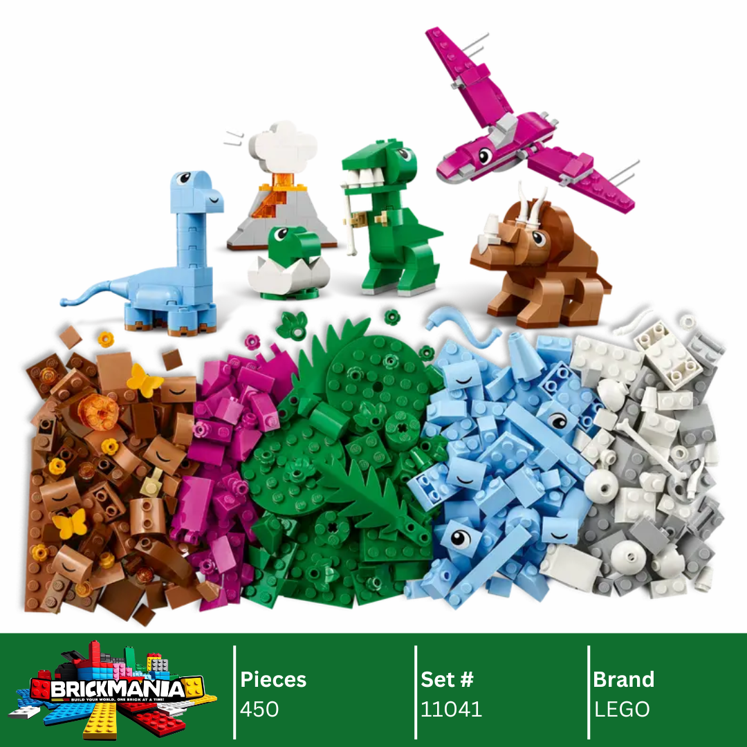 LEGO 11041 Creative Dinosaurs | 450 PCS