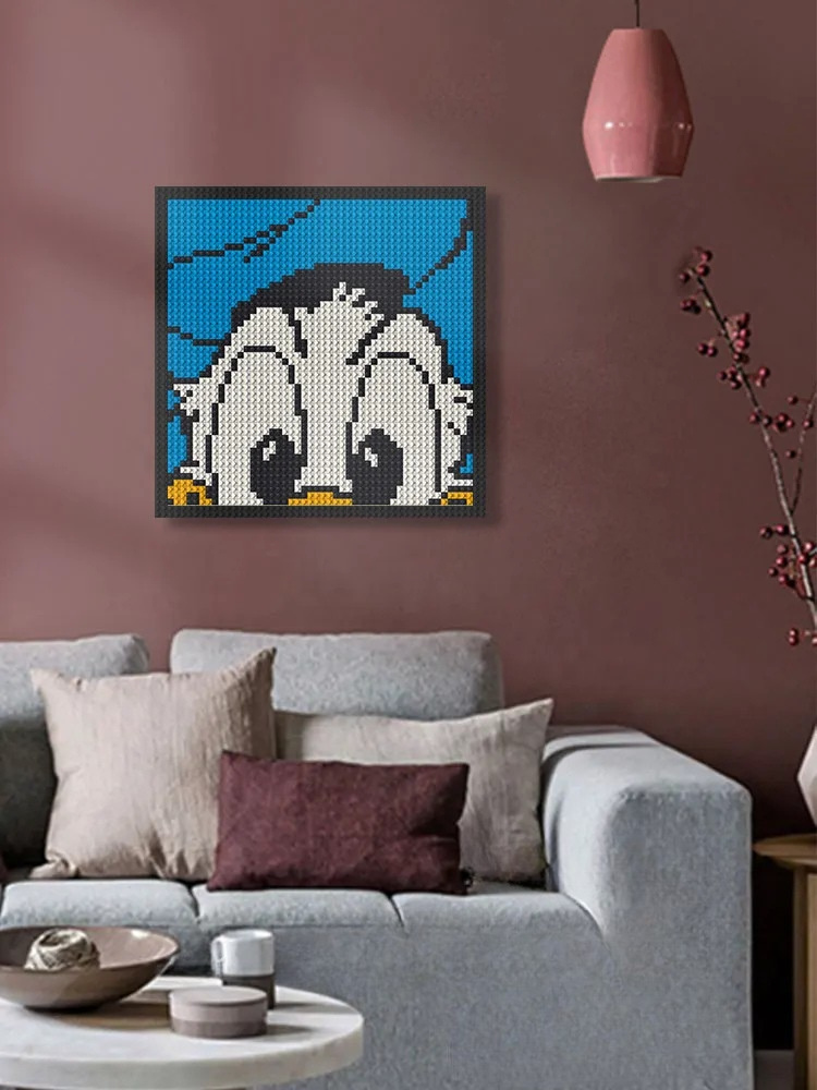 N0200 Donald Duck Mosaic Wall Art | 2304 PCS