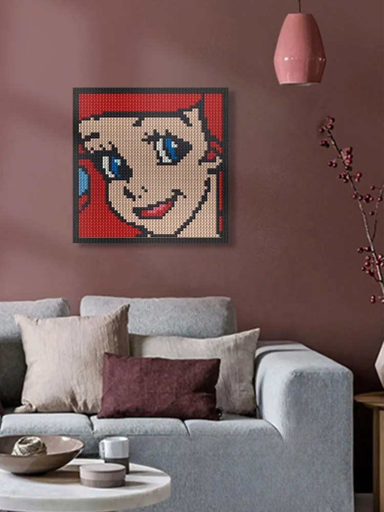 N0051 Ariel Mosaic Wall Art | 2304 PCS