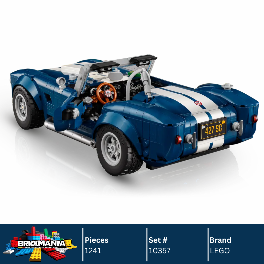 LEGO 10357 Icons Shelby Cobra 427 S/C | 1241 PCS