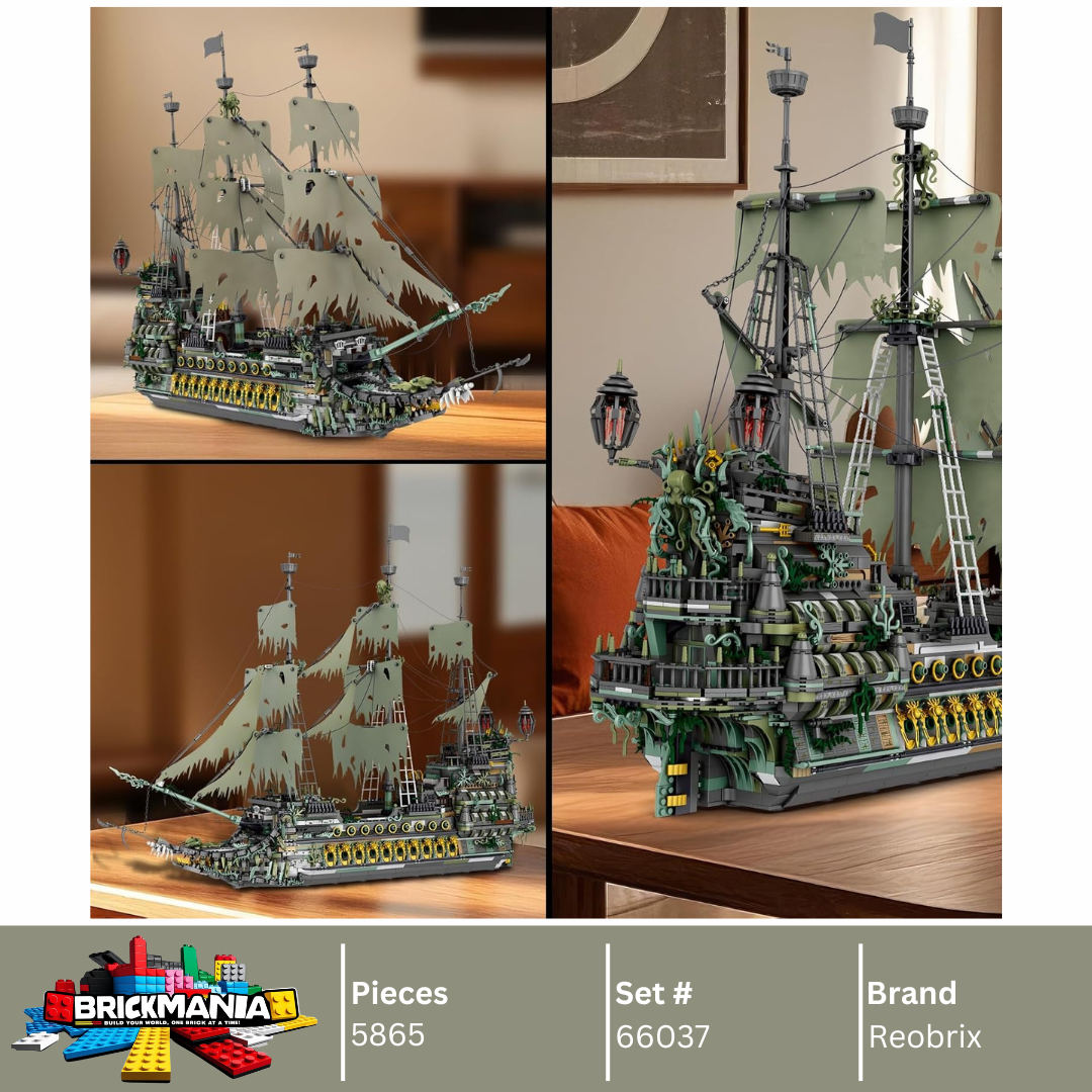Reobrix 66037 The Flying Dutchman Building Toy Set | 5865 PCS