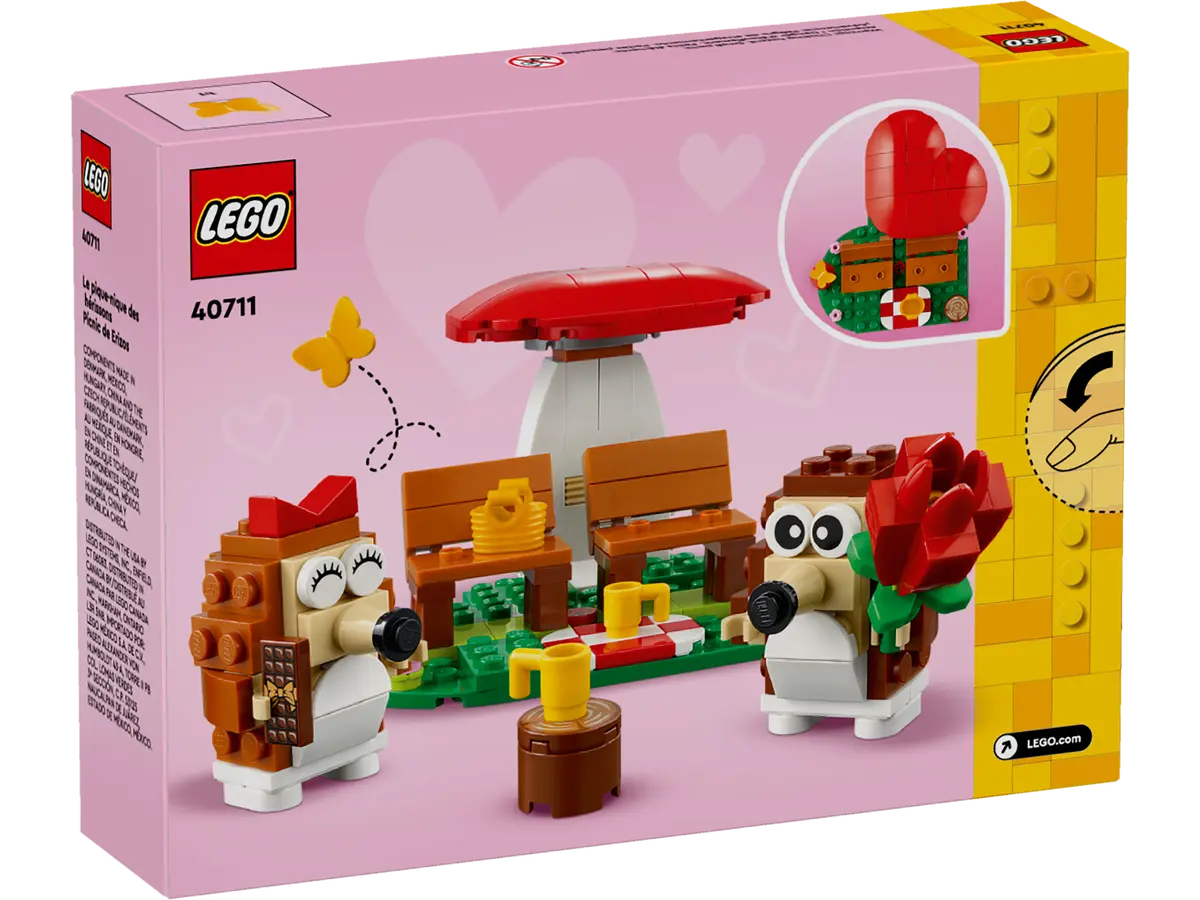 LEGO 40711 Hedgehog Picnic Date | 166 PCS