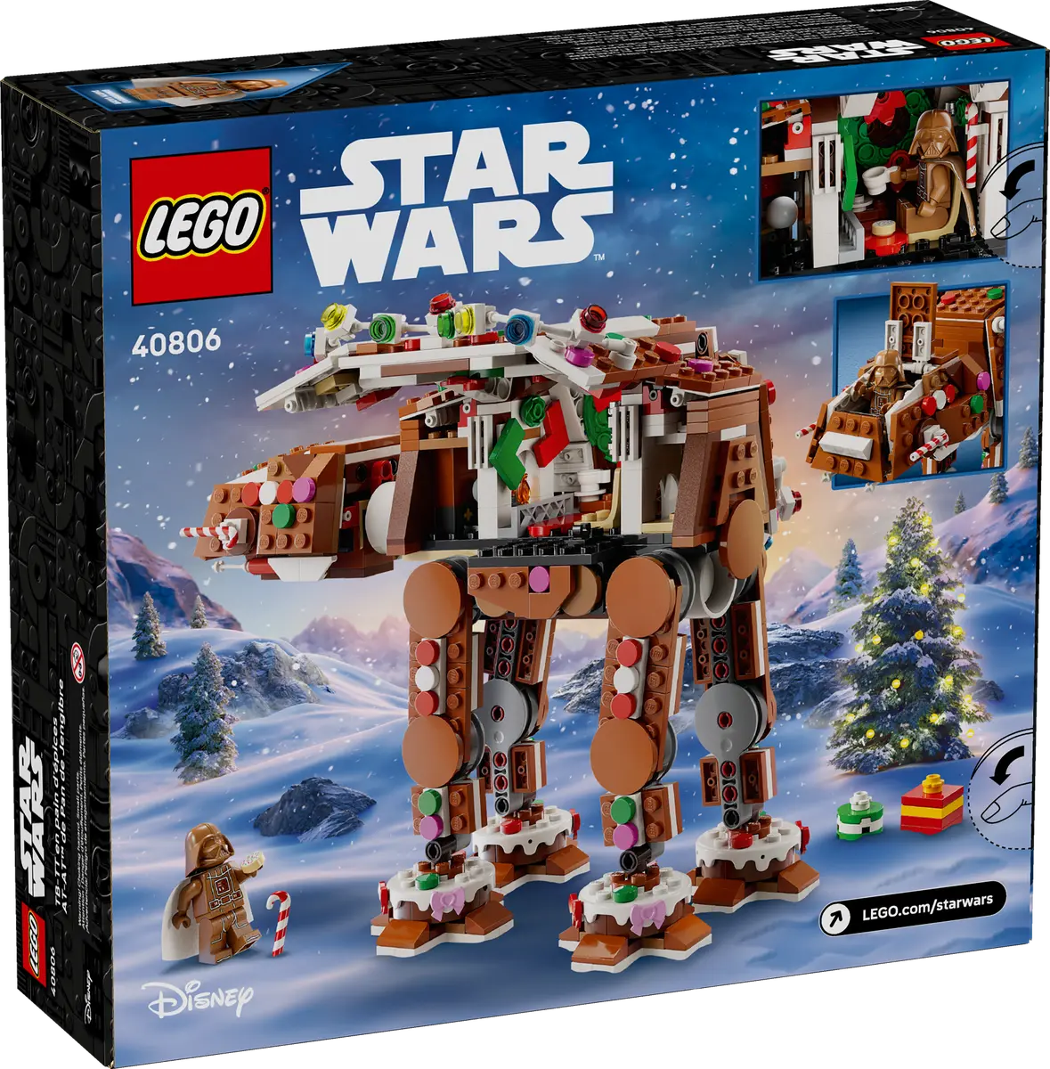 LEGO 40806 Star Wars Gingerbread AT-AT™ Walker | 697 PCS