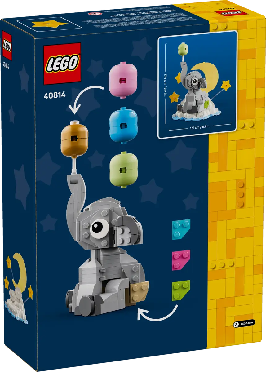 LEGO 40814 Creator Baby Elephant in the Sky | 402 PCS