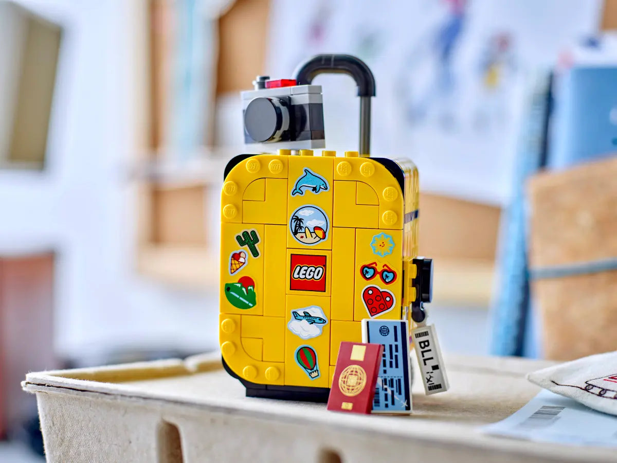 LEGO 40817 Creator Yellow Travel Suitcase | 184 PCS