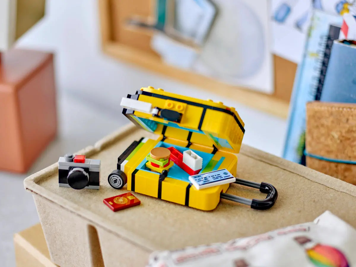 LEGO 40817 Creator Yellow Travel Suitcase | 184 PCS