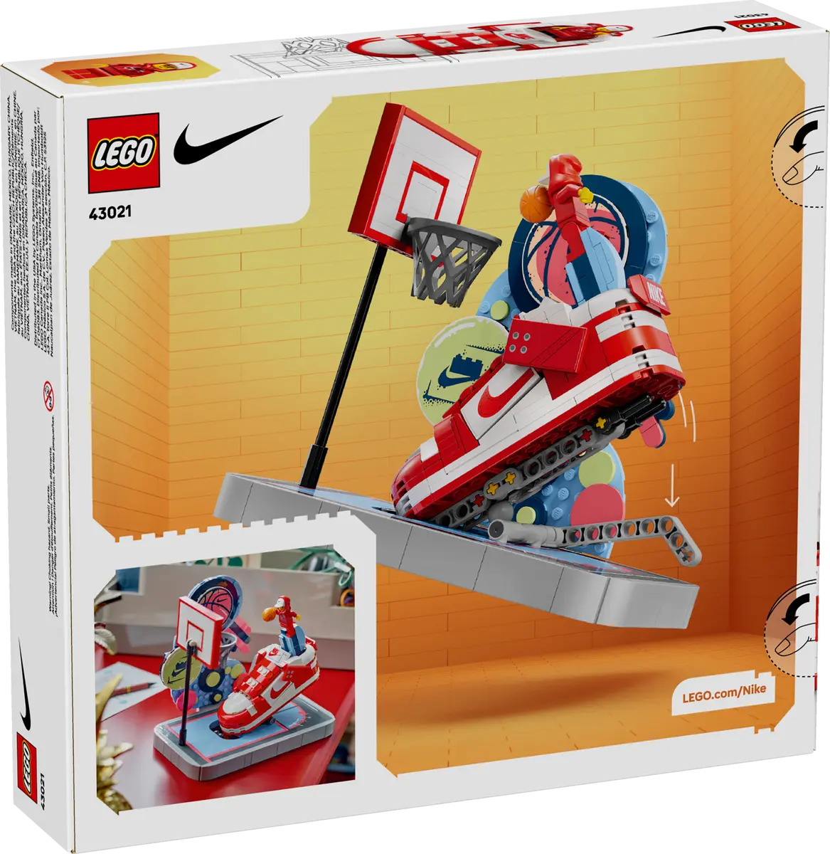 LEGO 43021 Nike Nike Dunk Trickshot | 454 PCS