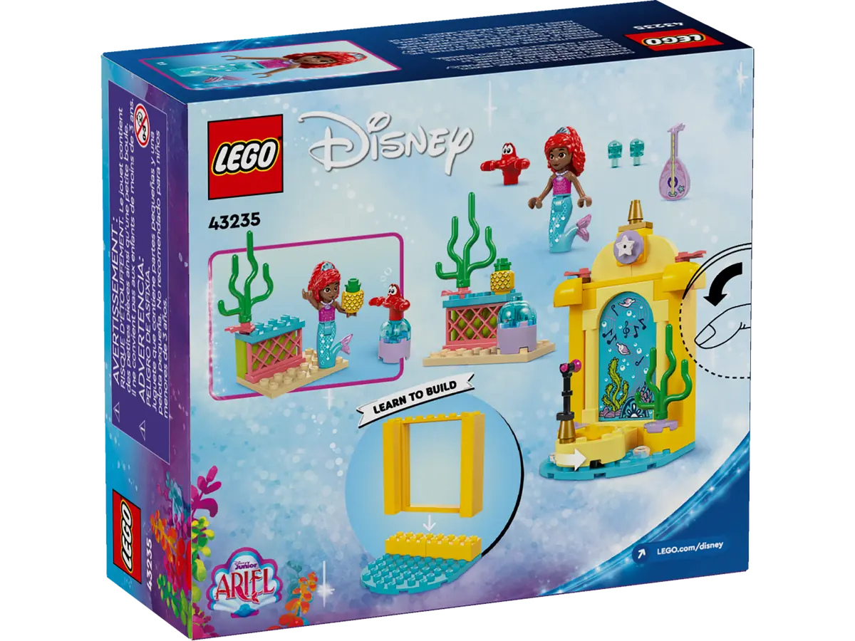 LEGO 43235 Disney Ariel's Music Stage | 60 PCS