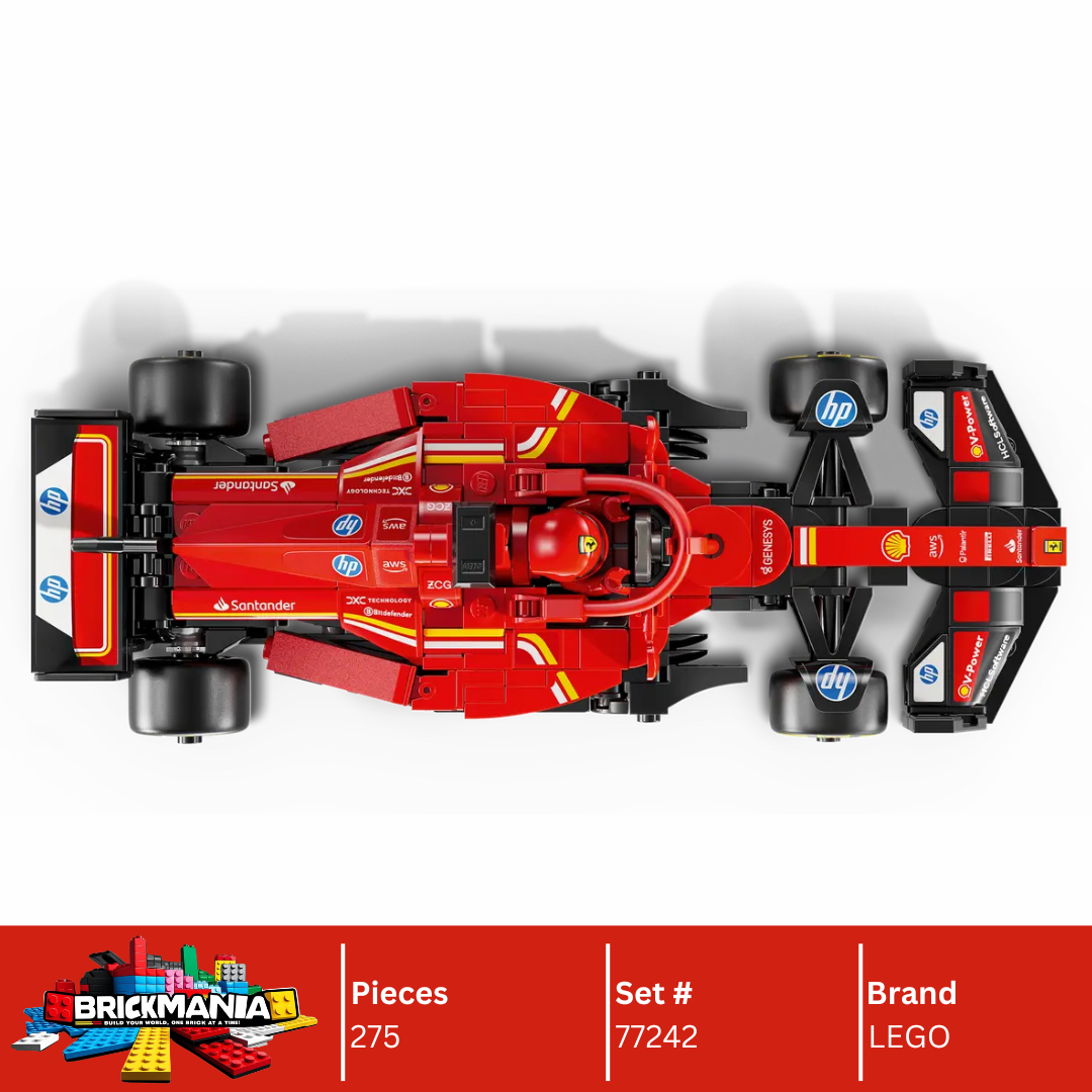 LEGO 77242 Speed Champions Ferrari SF-24 F1® Race Car | 275 PCS