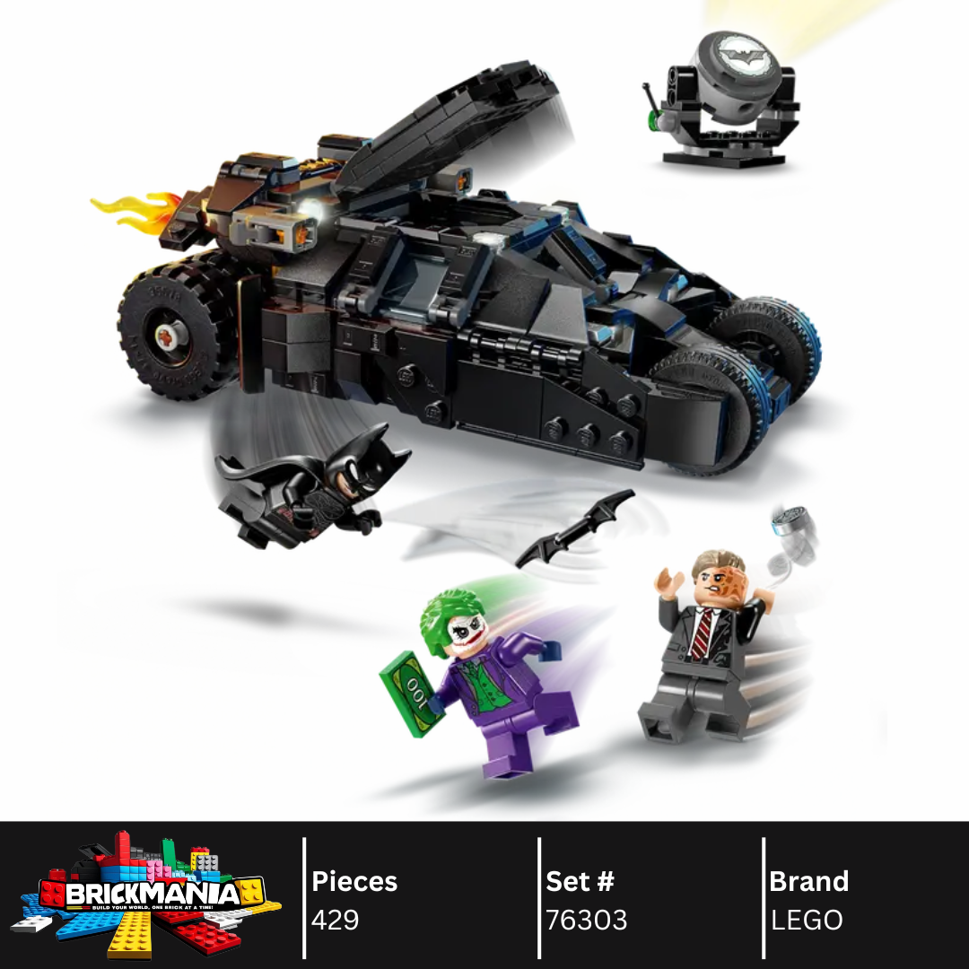LEGO 76303 Batman™ Tumbler vs. Two-Face™ & The Joker™ | 429 PCS