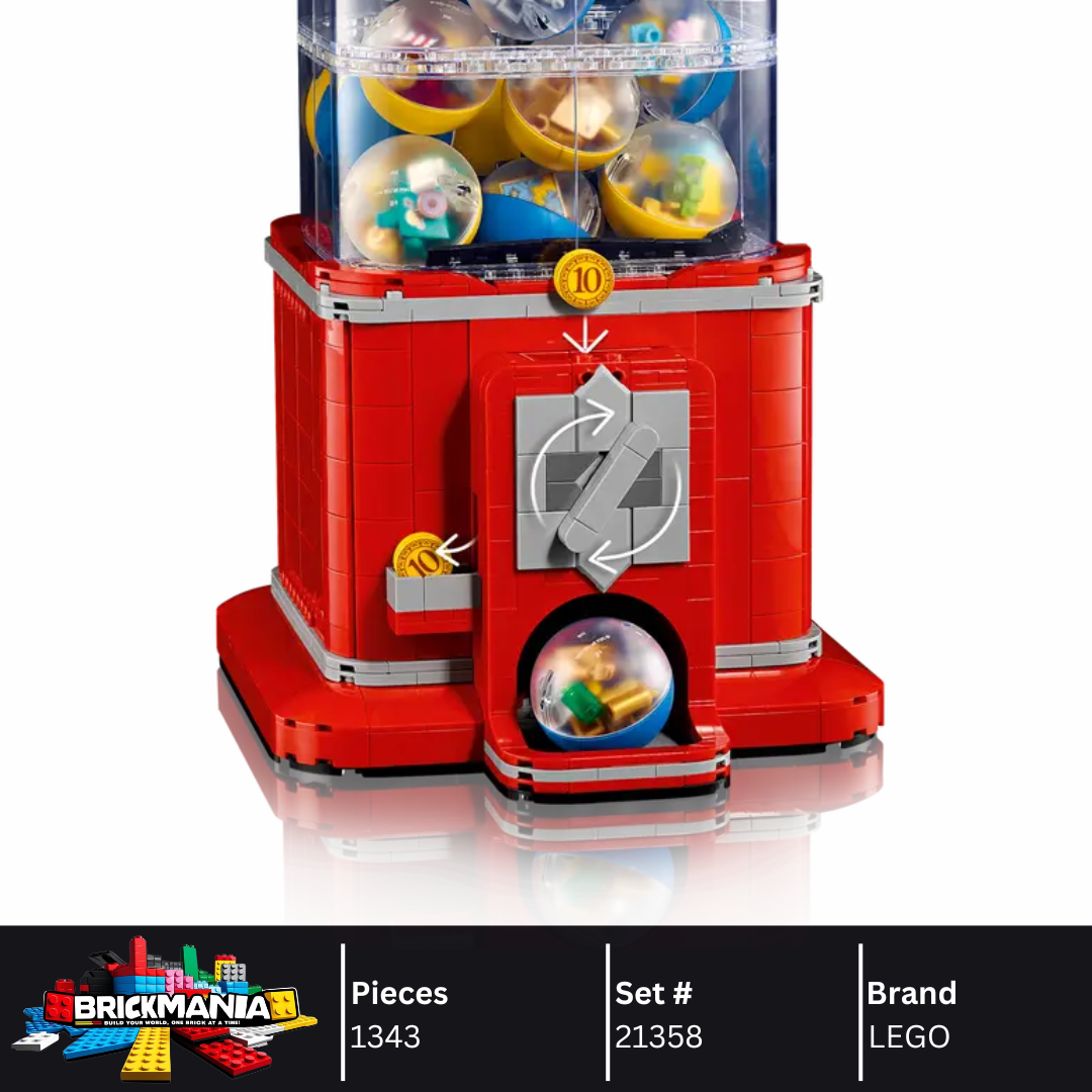 LEGO 21358 Ideas Minifigure Vending Machine | 1343 PCS