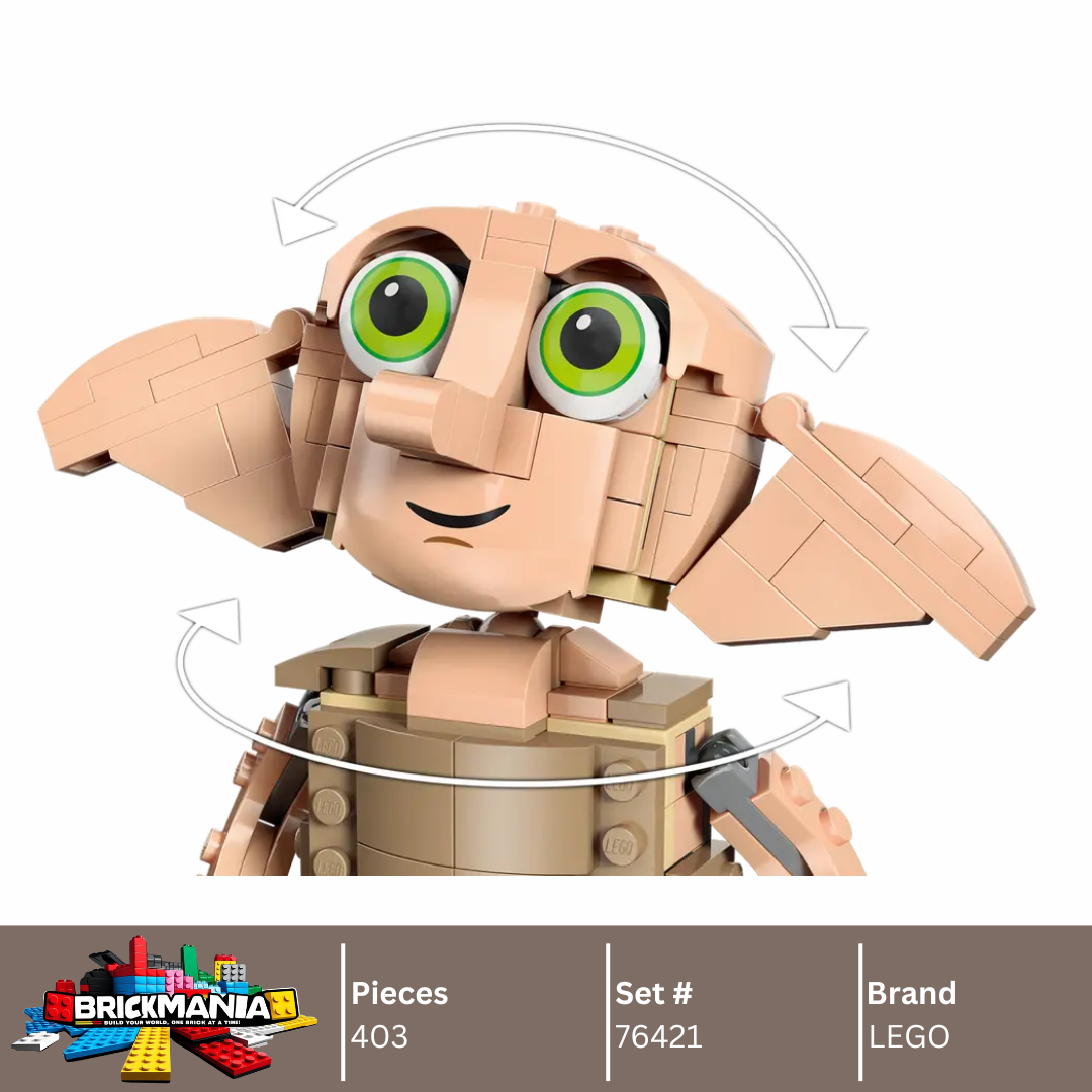 LEGO 76421 Dobby™ the House-Elf | 403 PCS