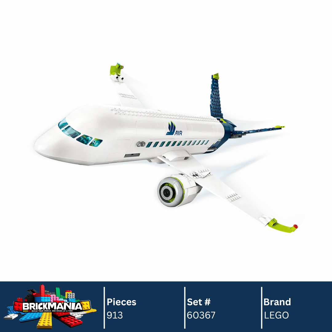 LEGO 60367 Passenger Airplane | 913 PCS