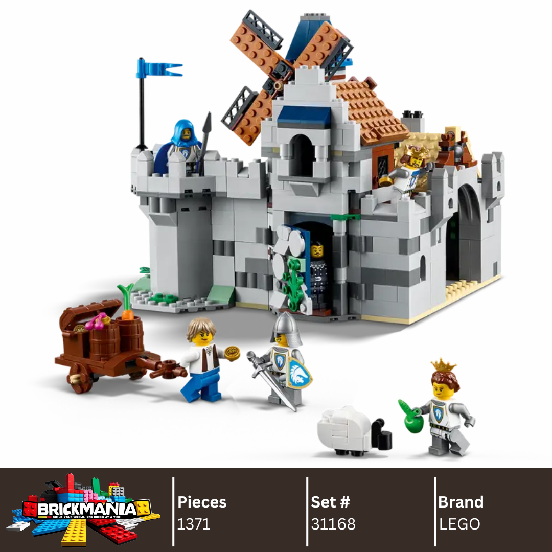 LEGO 31168 Creator 3in1 Medieval Horse Knight Castle | 1371 PCS