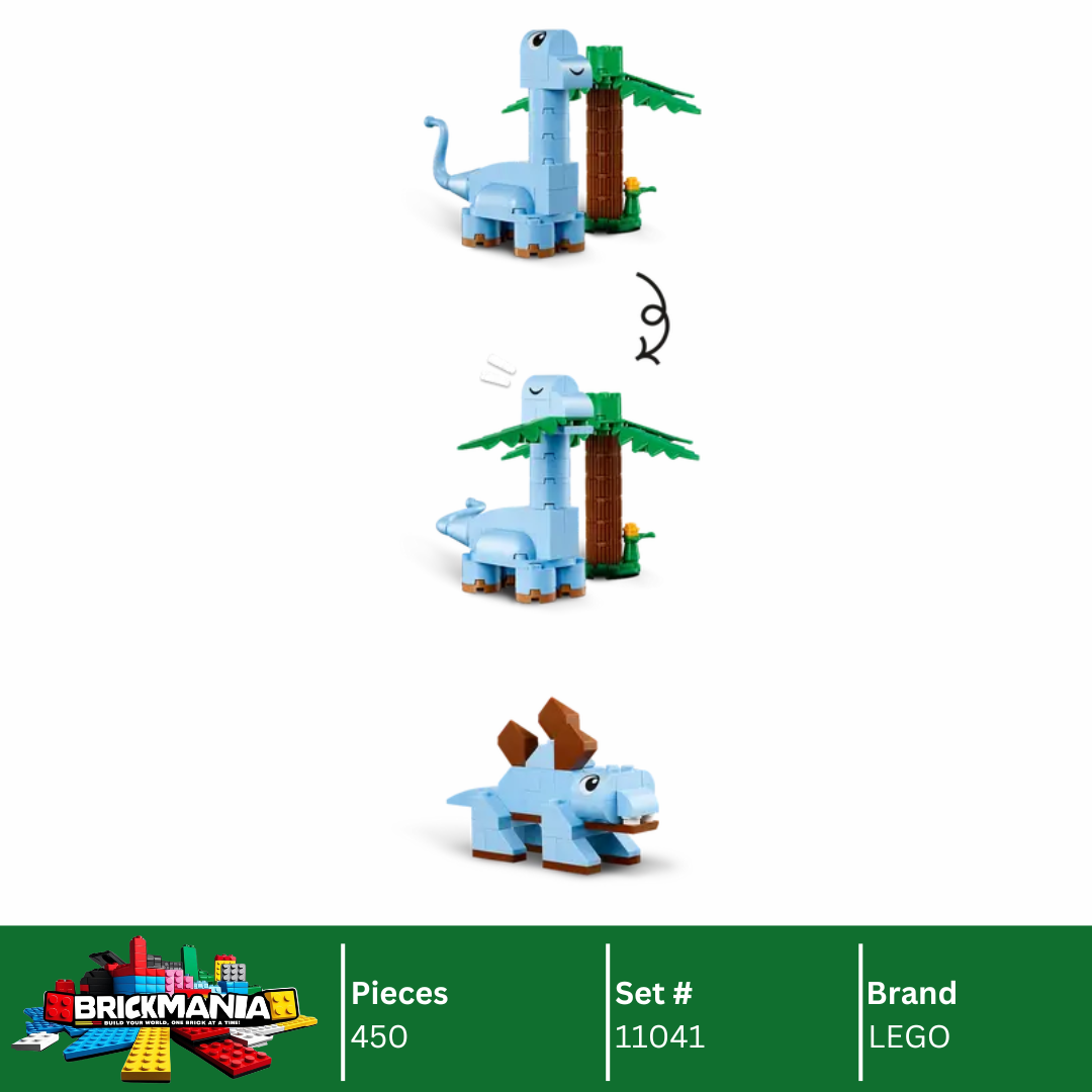 LEGO 11041 Creative Dinosaurs | 450 PCS