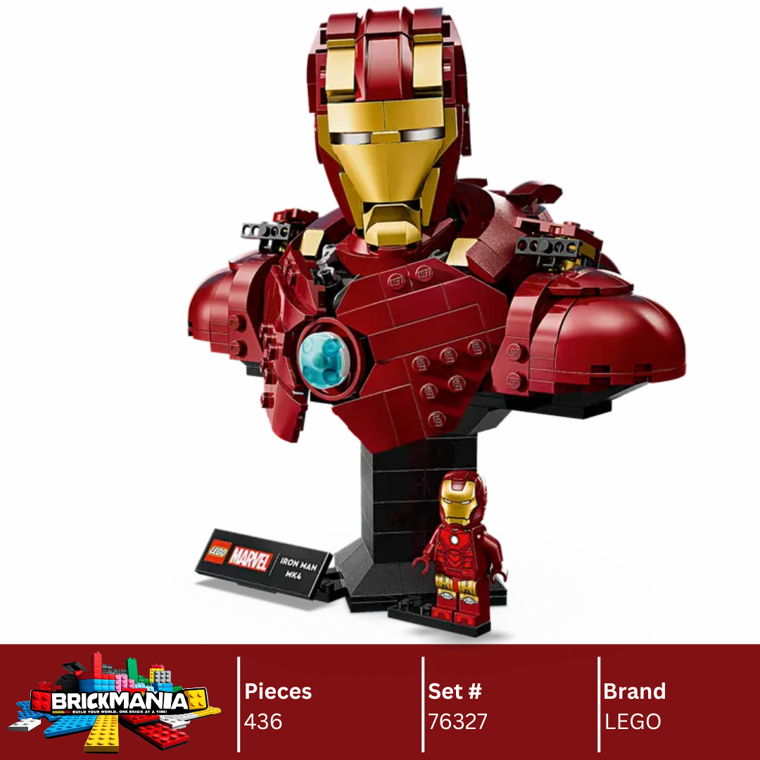LEGO 76327 Marvel Iron Man MK4 Bust | 436 PCS