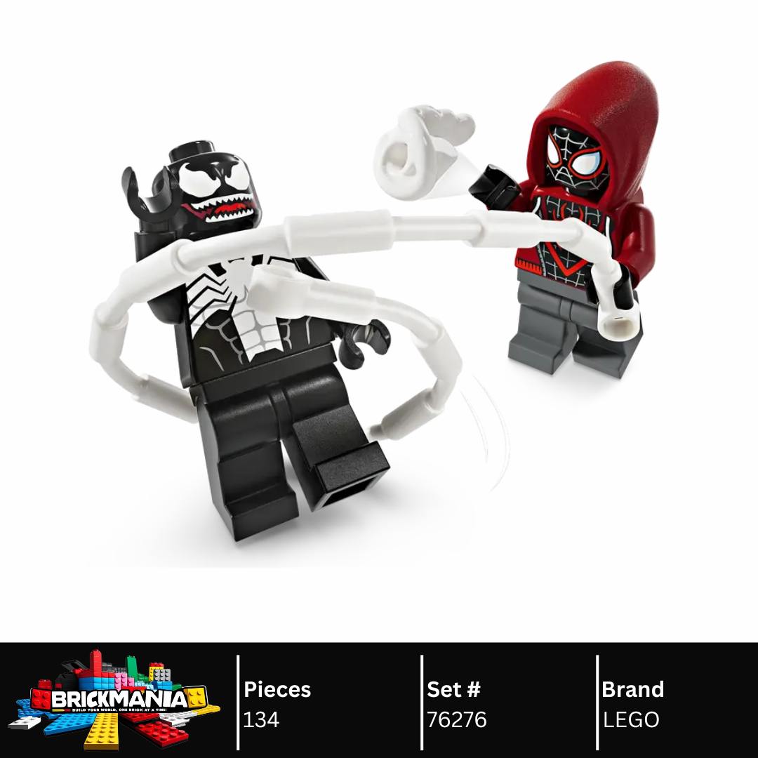 LEGO 76276 Marvel Venom Mech Armor vs. Miles Morales | 134 PCS