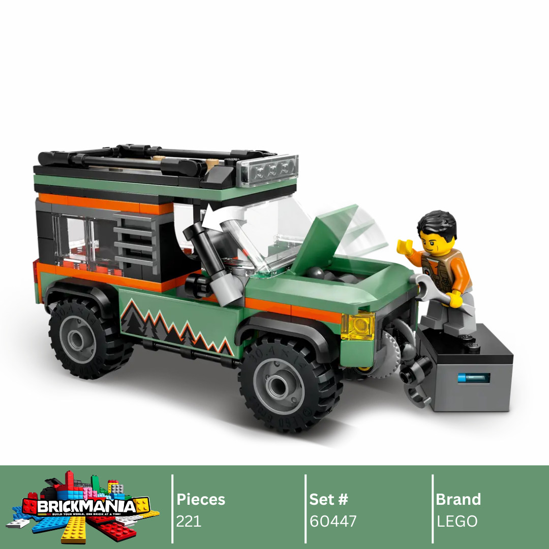 LEGO 60447 Off-Road 4x4 Mountain Truck | 221 PCS