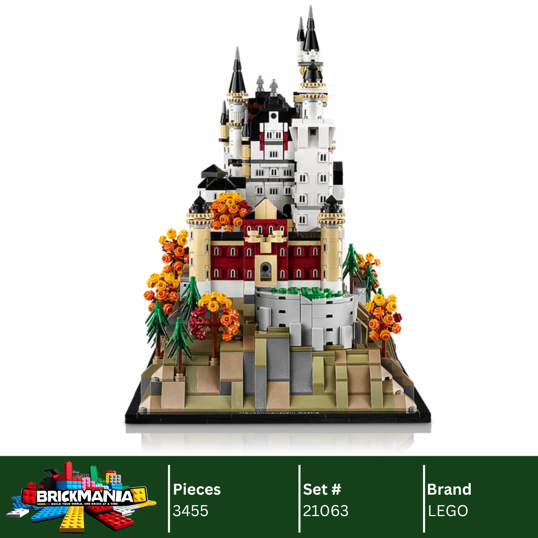 LEGO 21063 Architecture Neuschwanstein Castle | 3455 PCS