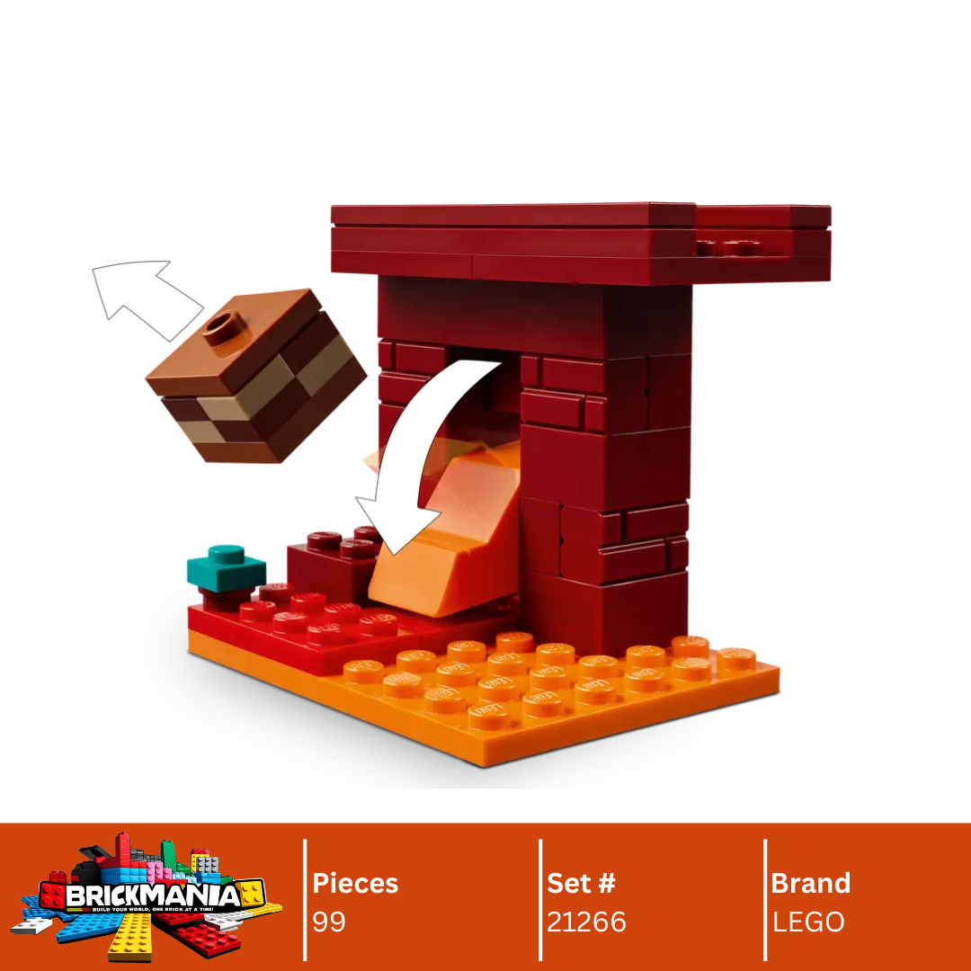 LEGO 21266 The Nether Lava Battle | 99 PCS