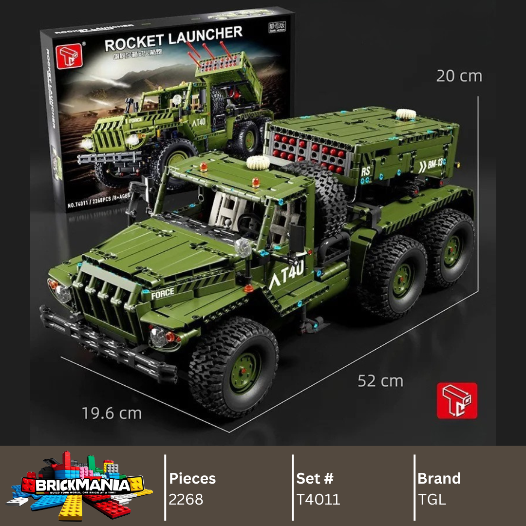 TGL T4011 Katyusha Rocket Launcher Building Toy Set | 2268 PCS