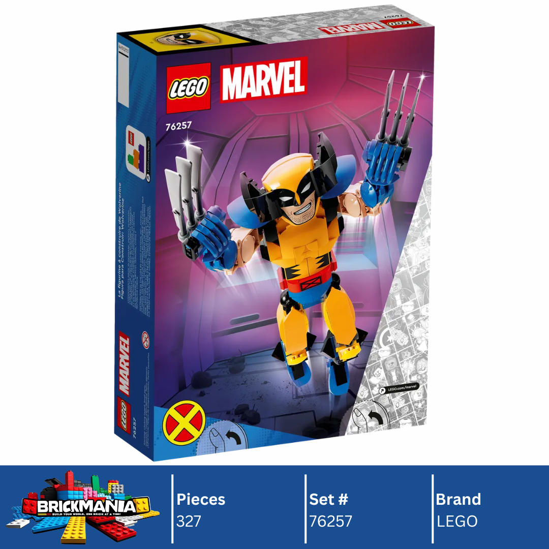 LEGO 76257 Wolverine Construction Figure | 327 PCS
