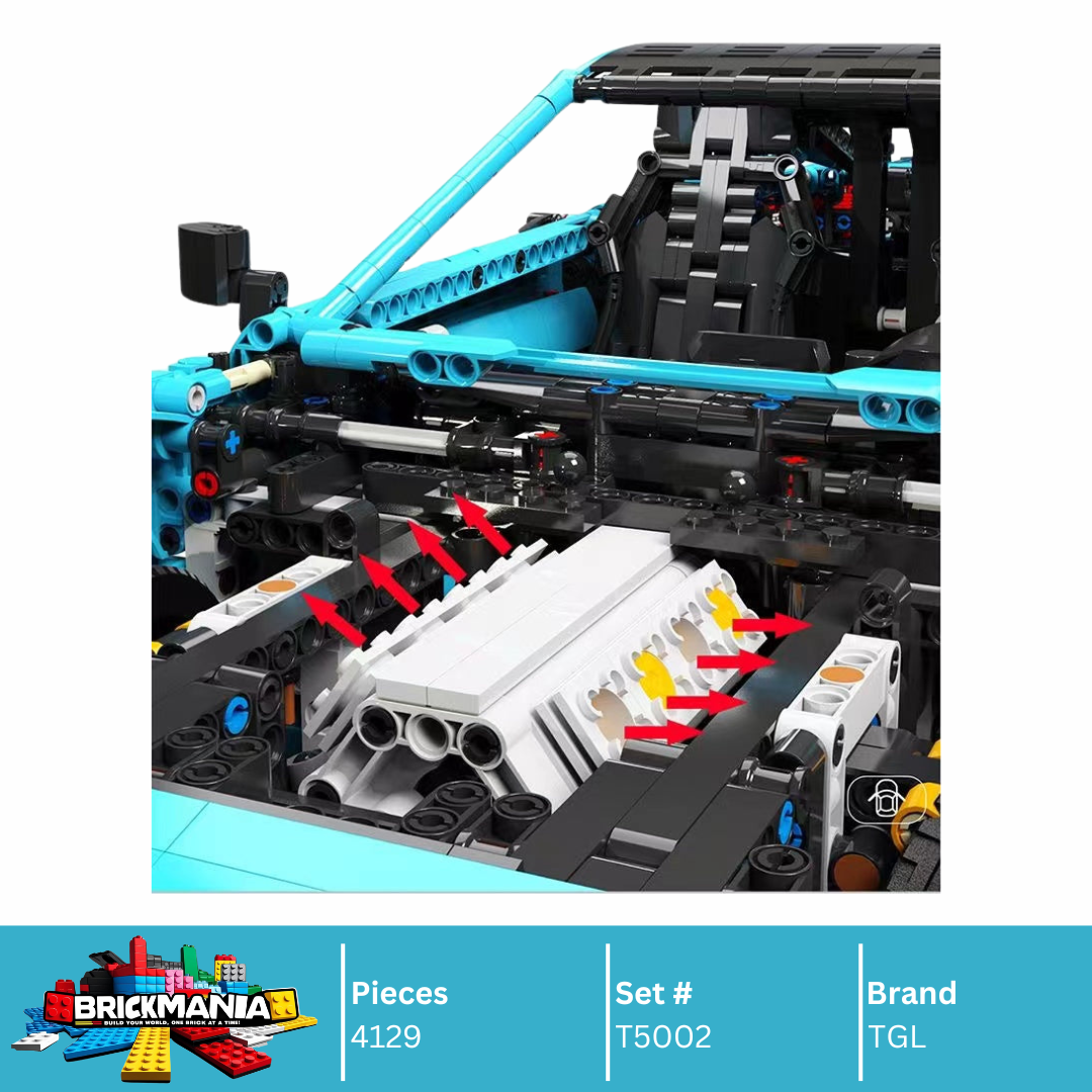 TGL T5002 Mercedes Benz C63 AMG Building Toy Set | 4129 PCS