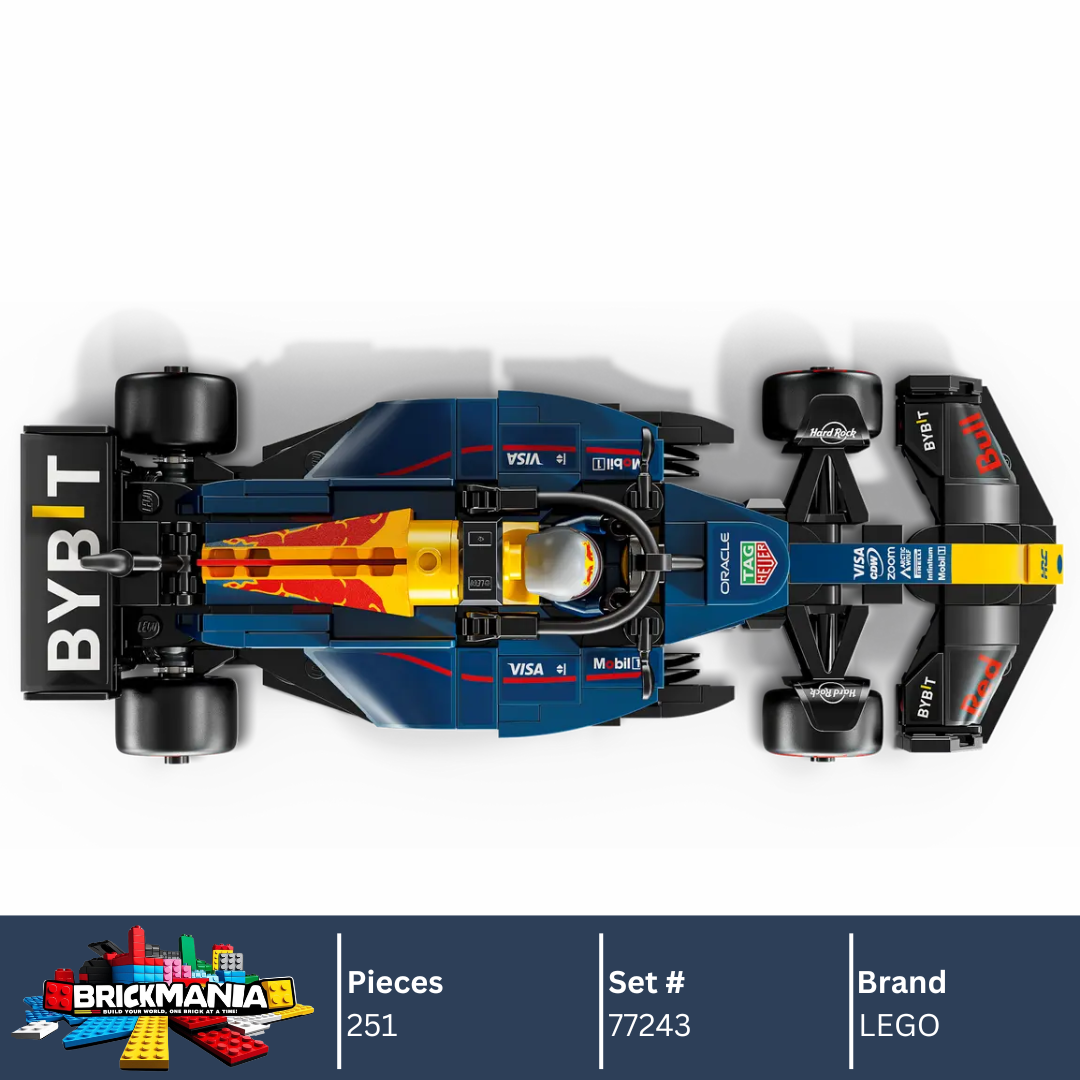 LEGO 77243 Speed Champions Oracle Red Bull Racing RB20 F1® Race Car | 251 PCS