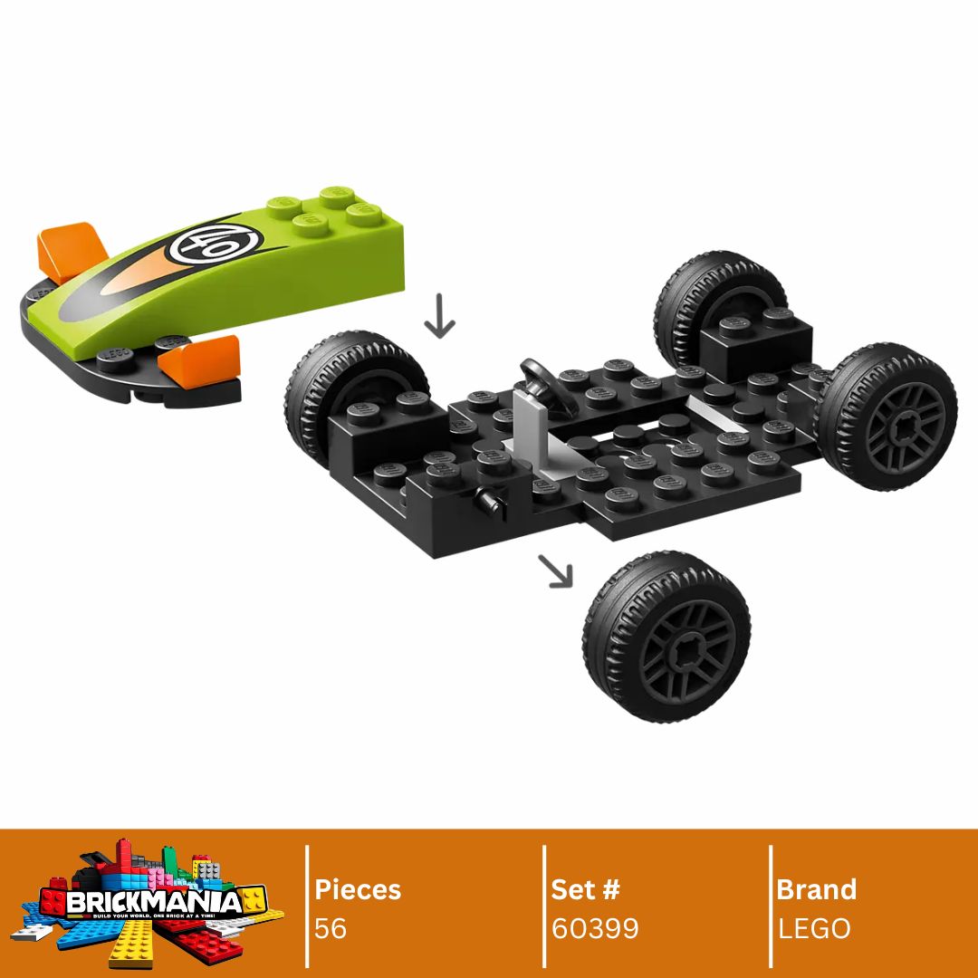 LEGO 60399 Green Race Car | 59 PCS